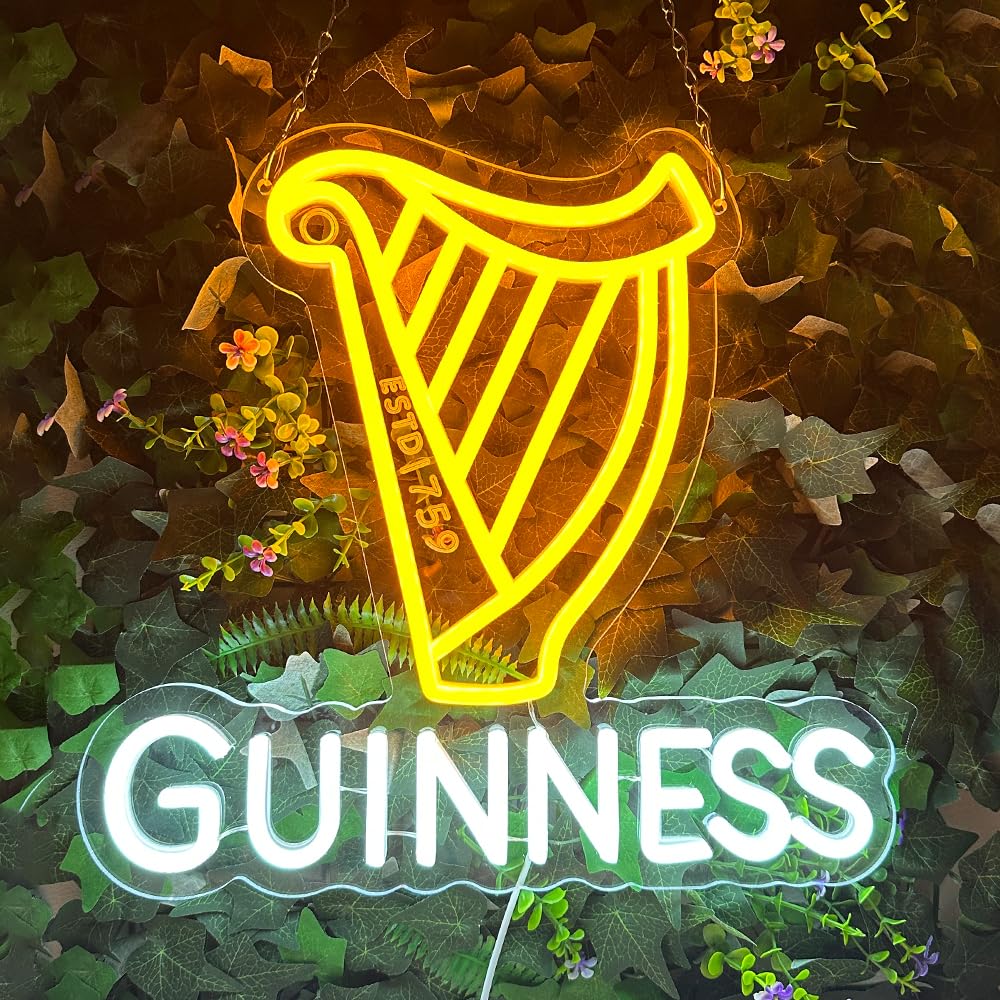 ギネスビールネオンサイン パネルサイン GUINNESS Amazon.co.jp: XJNOLGXIQU Guinnes Beer ネオンサイン 壁の装飾用